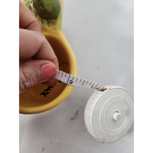 Vintage Silea Pottery French Yellow Porcelain Olive Serving Dish Divided - Picture 7 of 9